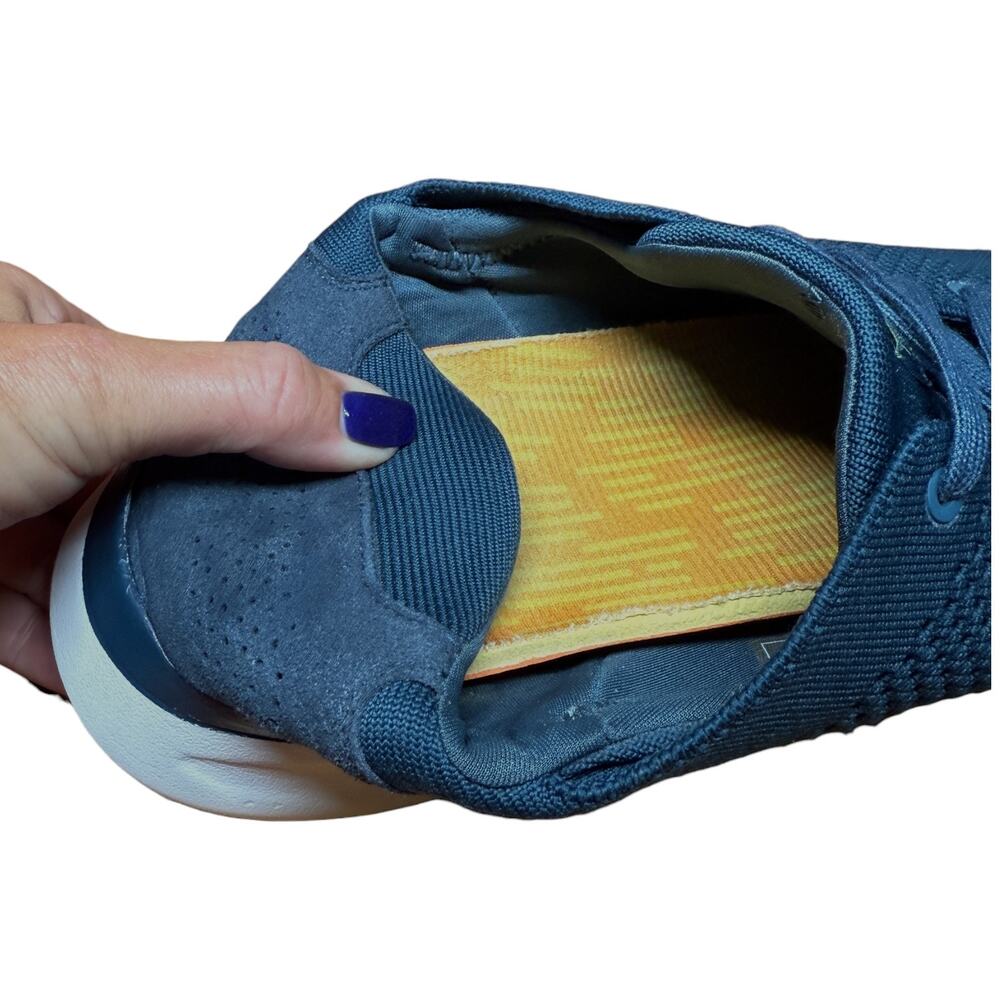 KIZIK Lima Men's 13 Tidepool Teal Blue Hands Free Sneakers Slip On Shoes Knit - Picture 15 of 15